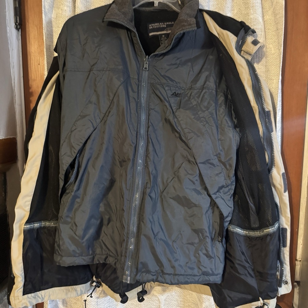 Vintage Y2K American Eagle Outfitters Jacket Mens M AE7 Performance Skiing - Picture 8 of 8